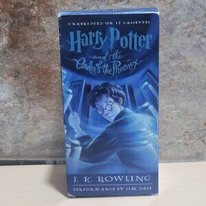 Harry Potter and the Order of the Phoenix JK Rowling Unabridged 17 Cassettes